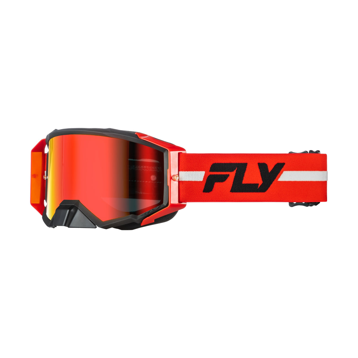 ZONE PRO GOGGLE RED/BLACK/GREY W/ RED MIRROR/SMOKE LENS - 37-51919