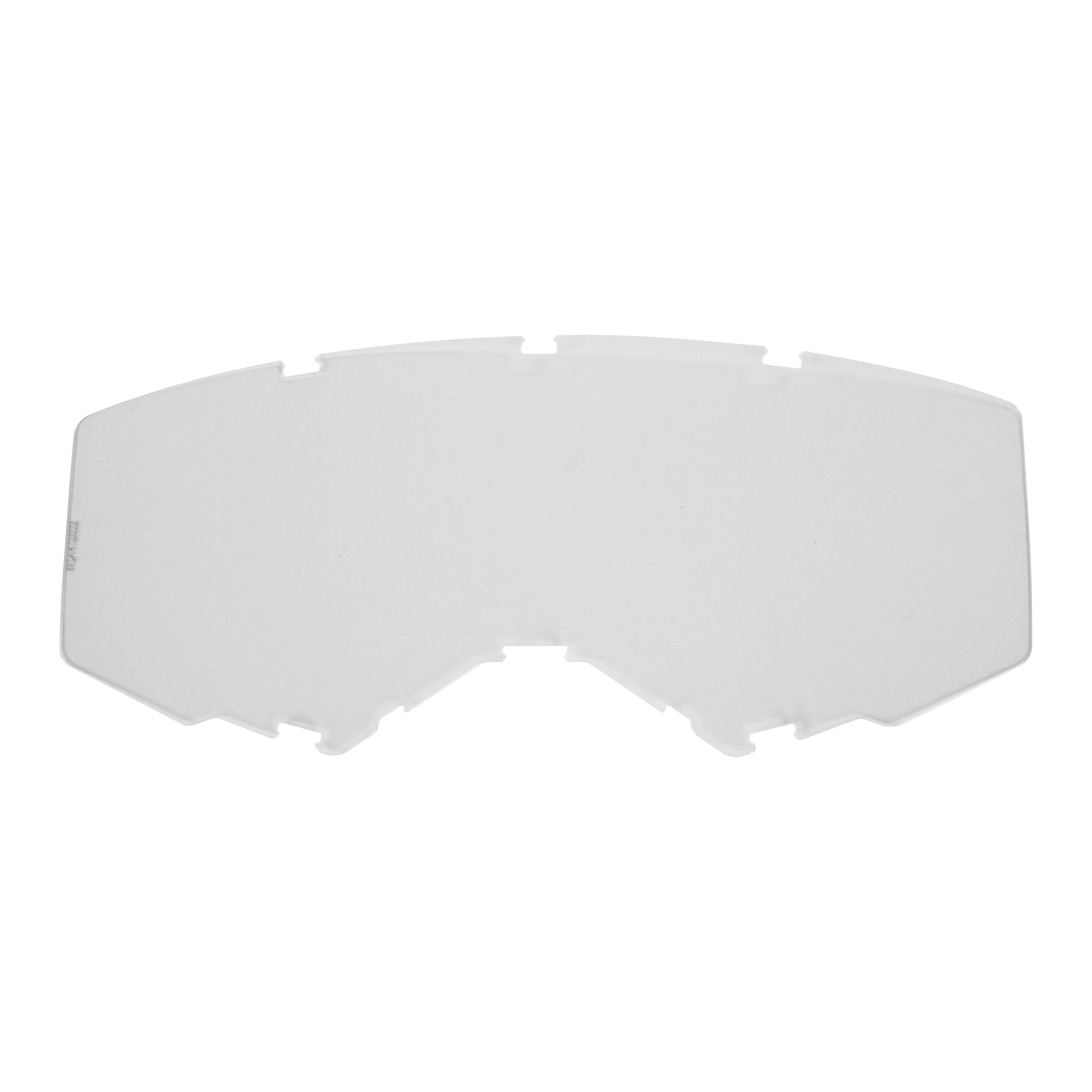 SINGLE LENS W/O TEAR OFF POST CLEAR - 37-5420