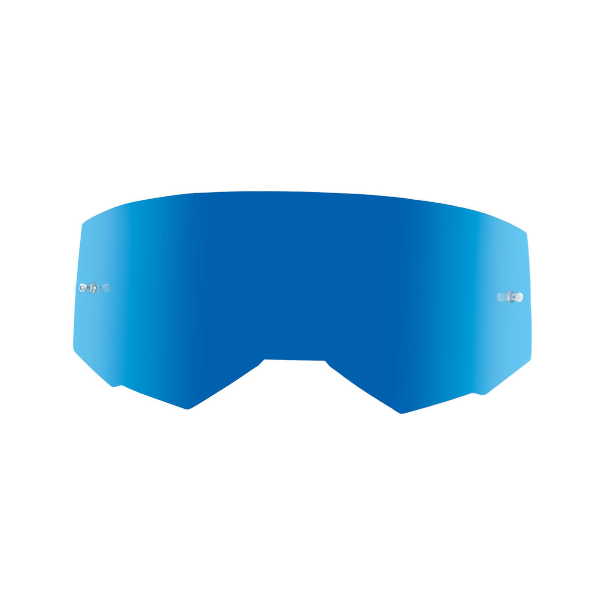 SINGLE LENS W/POST ADULT BLUE MIRROR/SMOKE - 37-5427