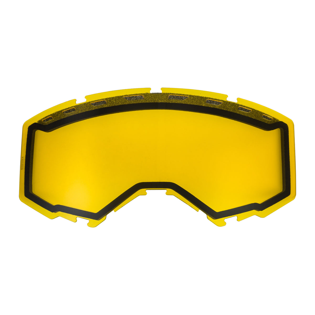 DUAL LENS WITH VENTS ADULT YELLOW - 37-5451