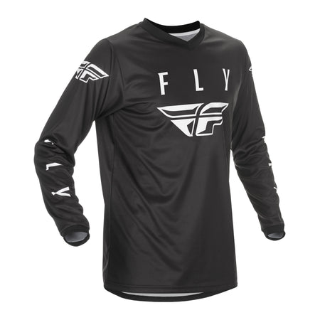 FLY UNIVERSAL JERSEY BLACK/WHITE 2X - 374-9912X