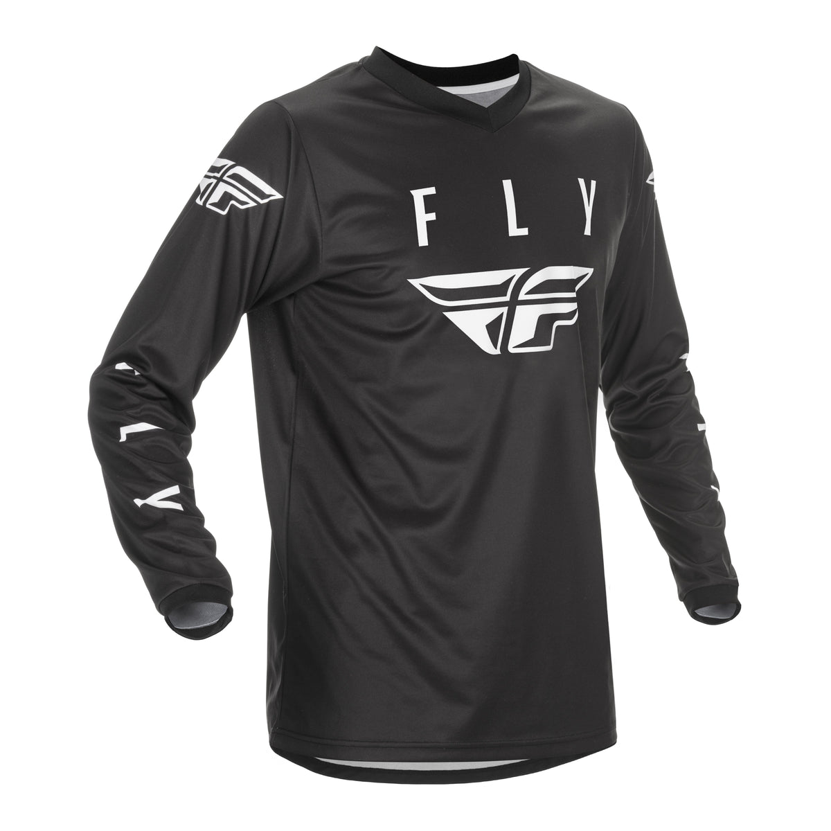 FLY UNIVERSAL JERSEY BLACK/WHITE 3X - 374-9913X