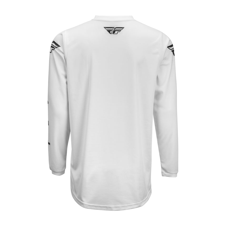 FLY UNIVERSAL JERSEY WHITE/BLACK LG - 374-995L-1