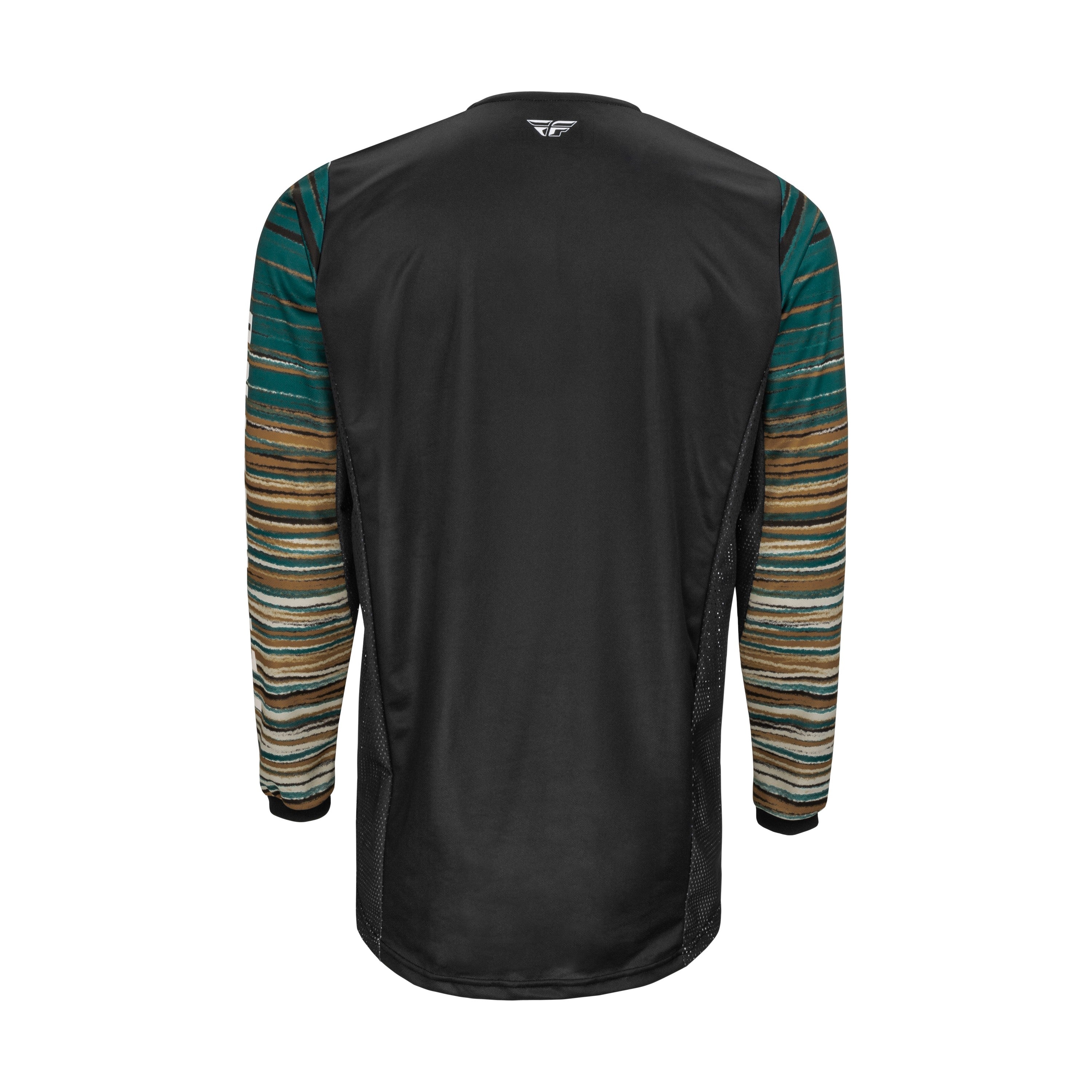 KINETIC WAVE JERSEY BLACK/RUM LG - 375-520L-1