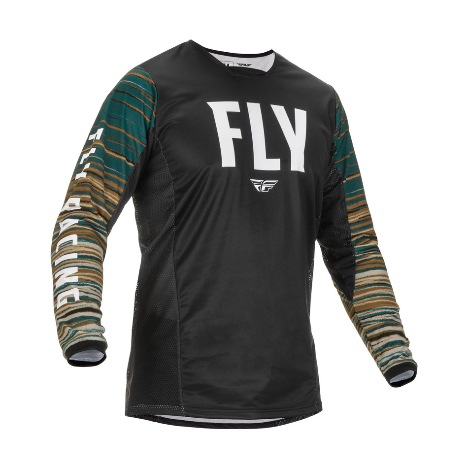 KINETIC WAVE JERSEY BLACK/RUM LG - 375-520L