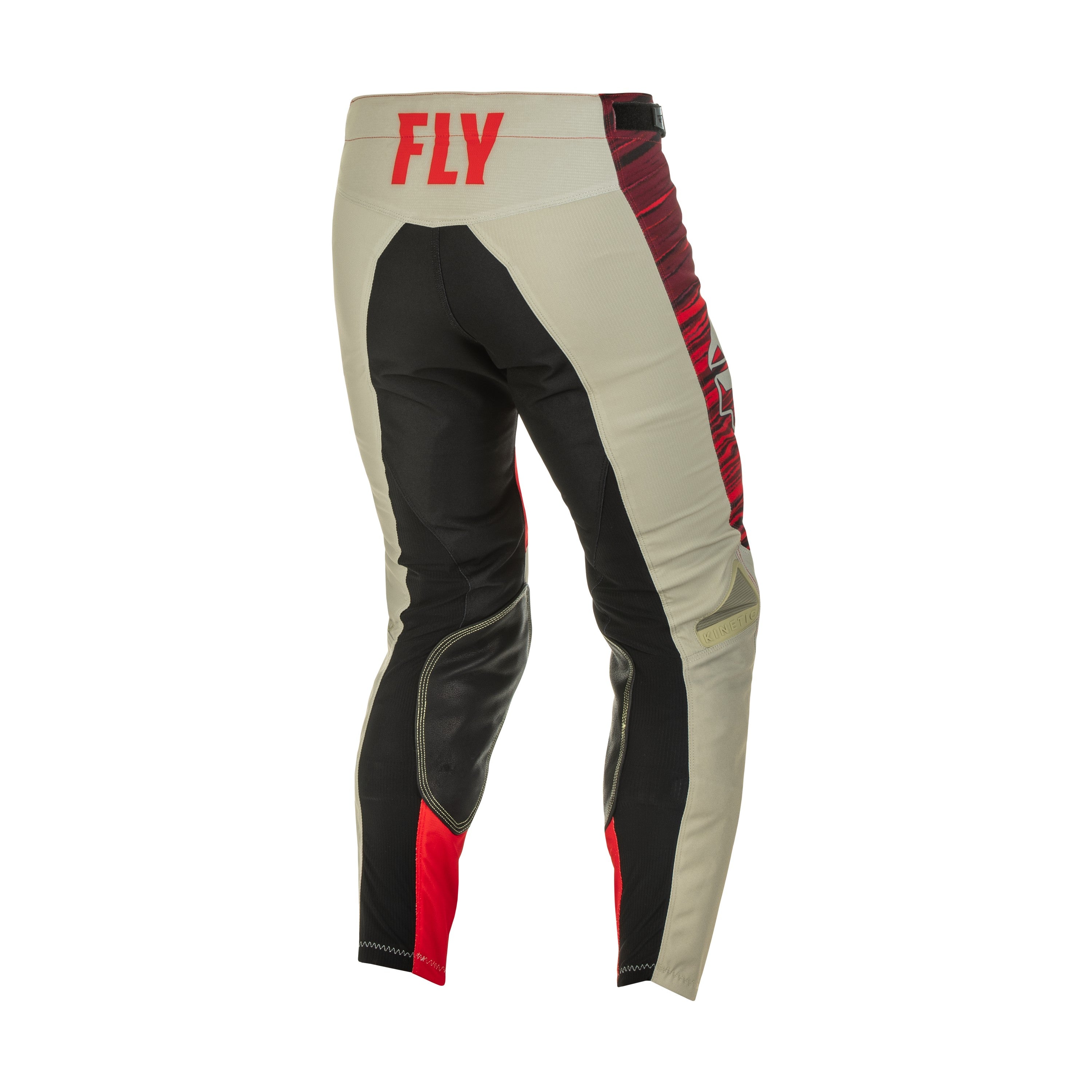 KINETIC WAVE PANTS LIGHT GREY/RED SZ 38 - 375-53238-2