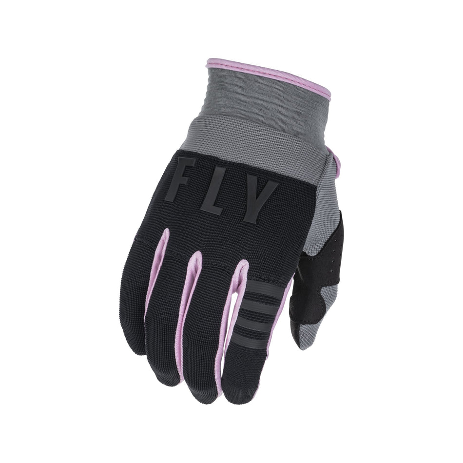 YOUTH F-16 GLOVES GREY/BLACK/PINK YS - 375-811YS