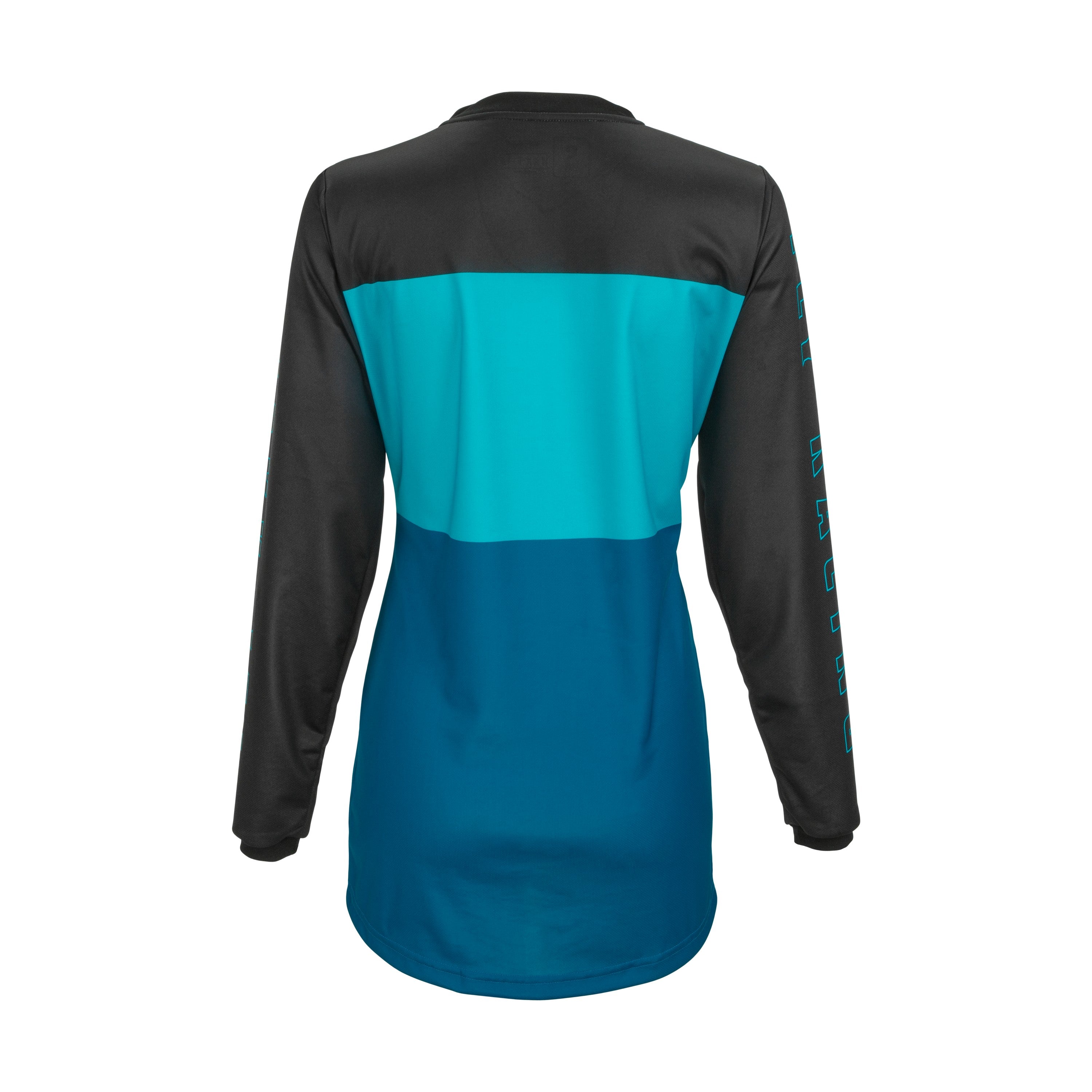 WOMEN'S F-16 JERSEY AQUA/DARK TEAL/BLACK SM - 375-820S-1