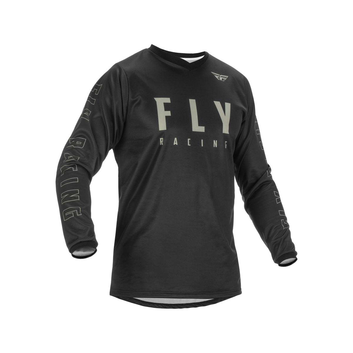 F-16 JERSEY BLACK/GREY LG - 375-920L