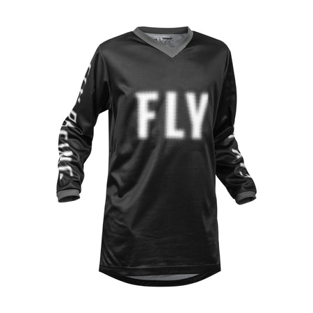 YOUTH F-16 JERSEY BLACK/WHITE YX - 376-222YX