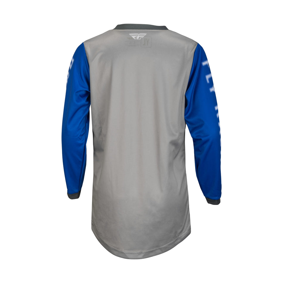 YOUTH F-16 JERSEY GREY/BLUE YM - 376-223YM-1
