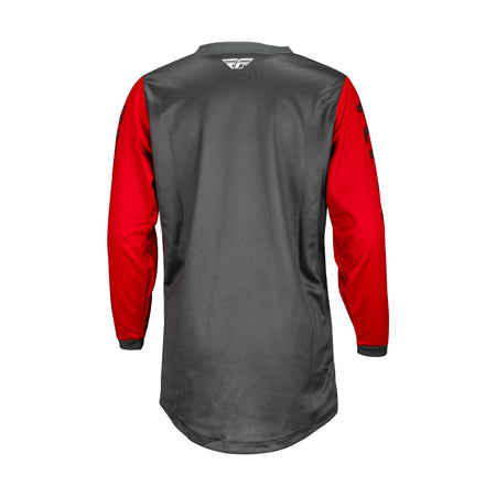YOUTH F-16 JERSEY GREY/RED YL - 376-224YL-1