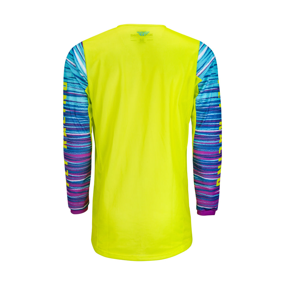 KINETIC MESH L.E. JERSEY HI-VIS/BLUE/MAGENTA XL - 376-312X-1