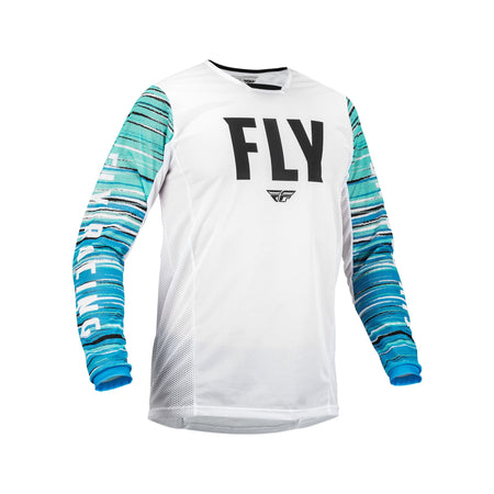 KINETIC MESH JERSEY WHITE/BLUE/MINT 2X - 376-3172X