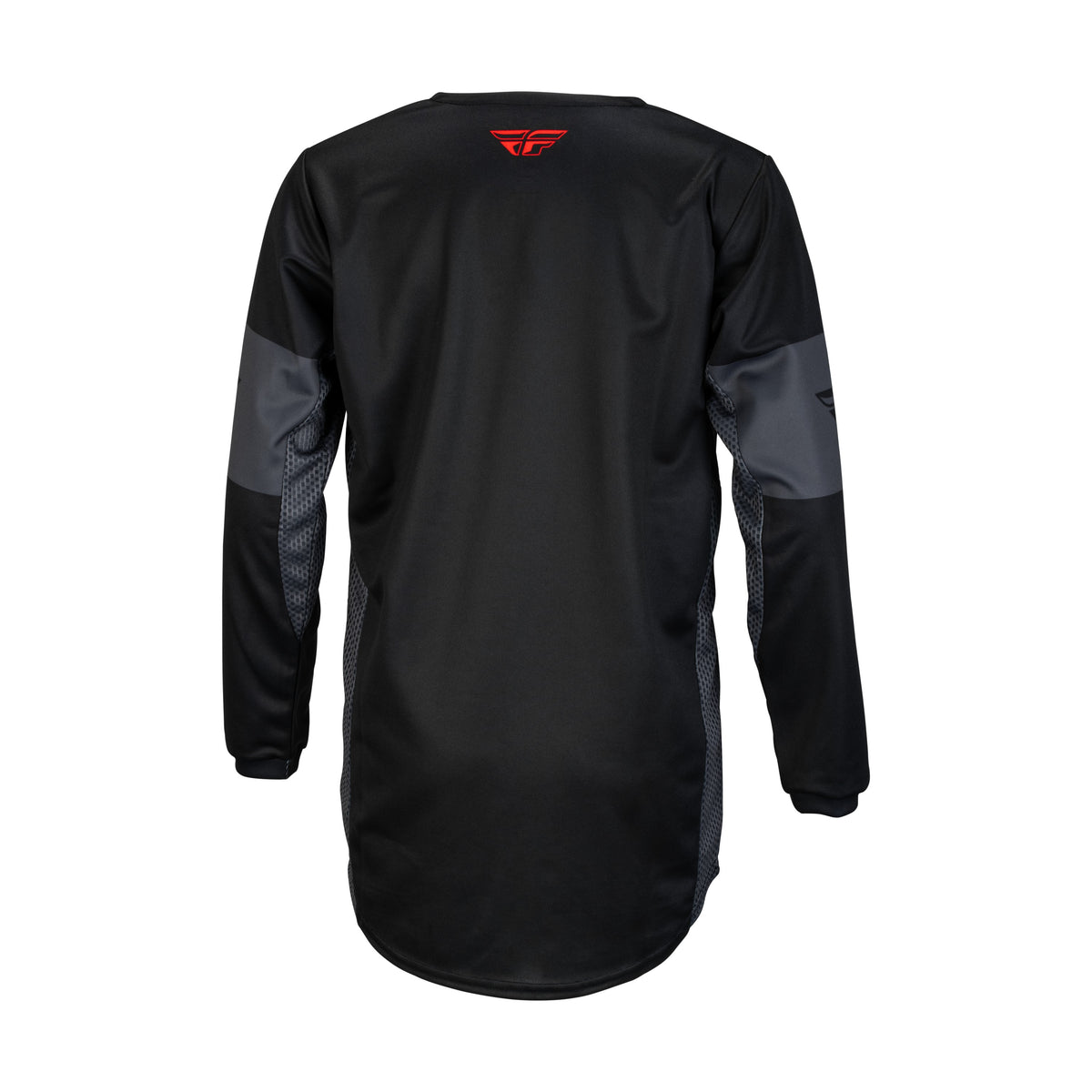 YOUTH KINETIC KHAOS JERSEY BLACK/RED/GREY YL - 376-420YL-1