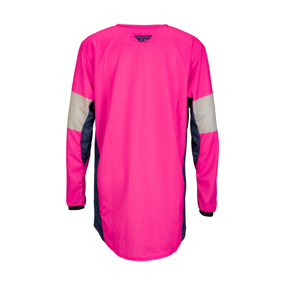 YOUTH KINETIC KHAOS JERSEY PINK/NAVY/TAN YX - 376-424YX-1