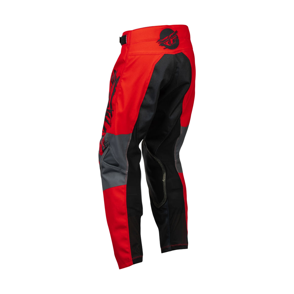 YOUTH KINETIC KHAOS PANTS BLACK/RED/GREY SZ 22 - 376-43022-1