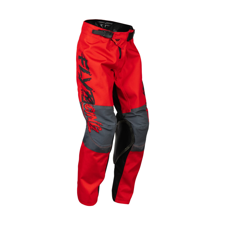 YOUTH KINETIC KHAOS PANTS BLACK/RED/GREY SZ 22 - 376-43022