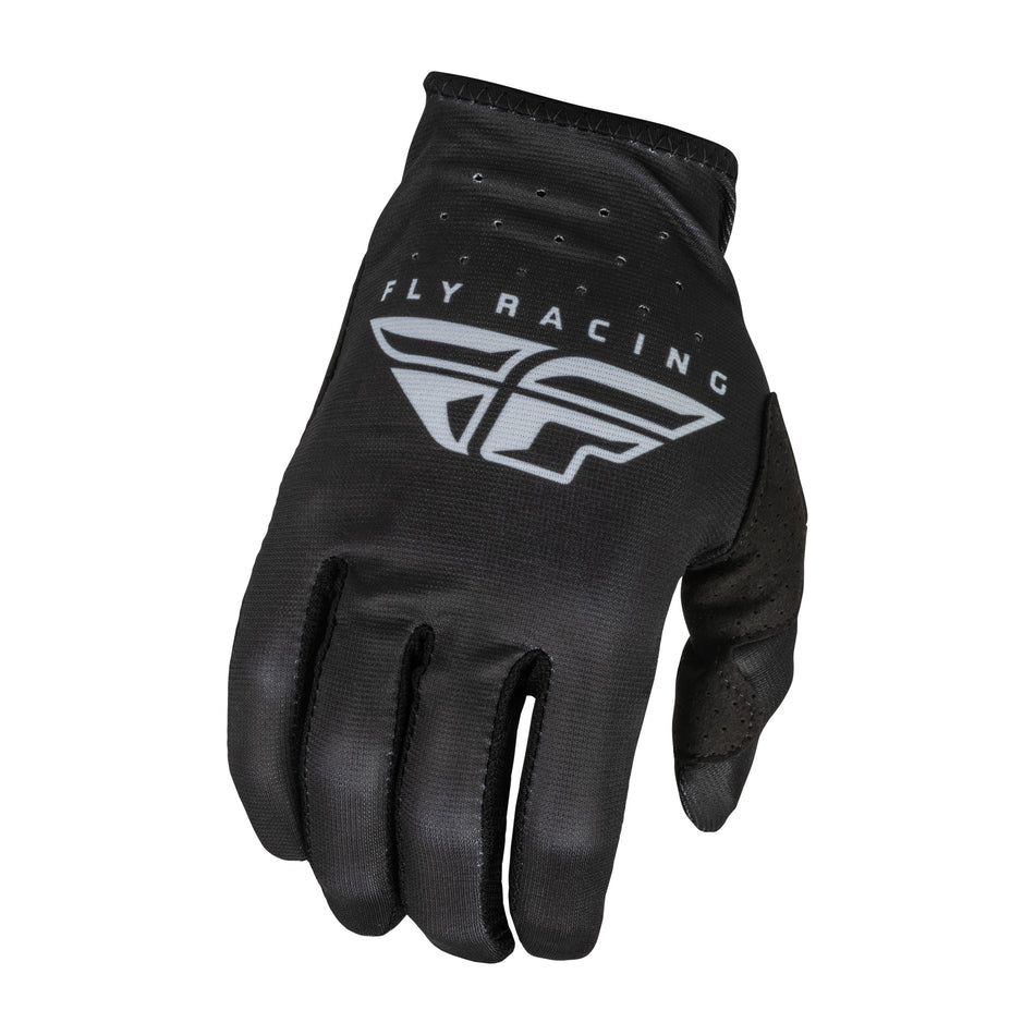 YOUTH LITE GLOVES BLACK/GREY YS - 376-710YS