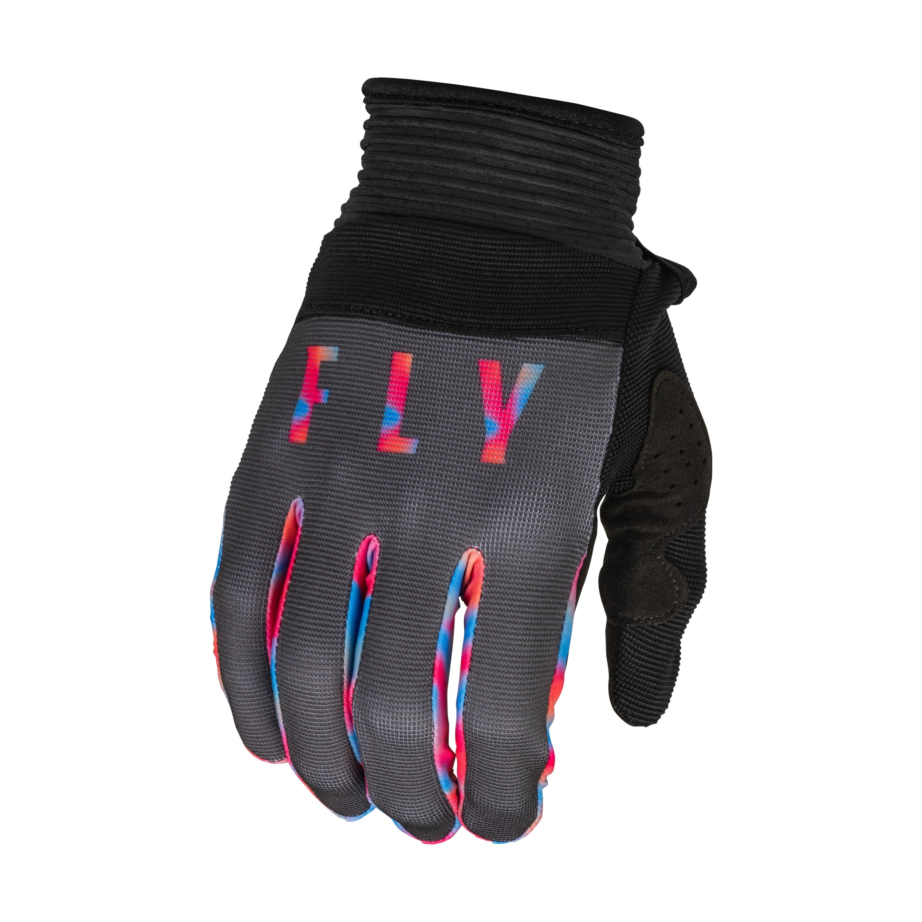 YOUTH F-16 GLOVES GREY/PINK/BLUE YL - 376-811YL