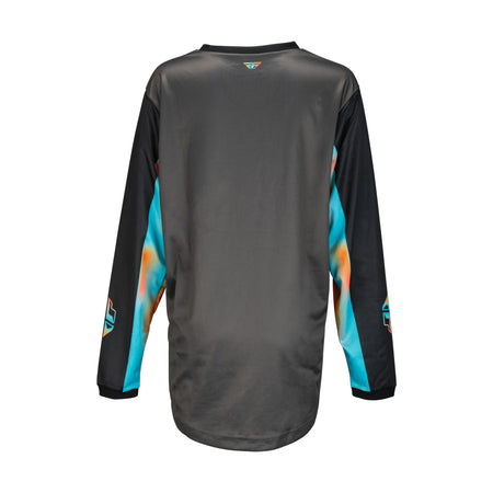 WOMEN'S F-16 JERSEY GREY/PINK/BLUE LG - 376-821L-1