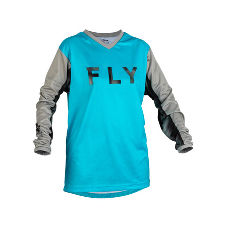 WOMEN'S F-16 JERSEY SKY BLUE/LIGHT GREY LG - 376-822L