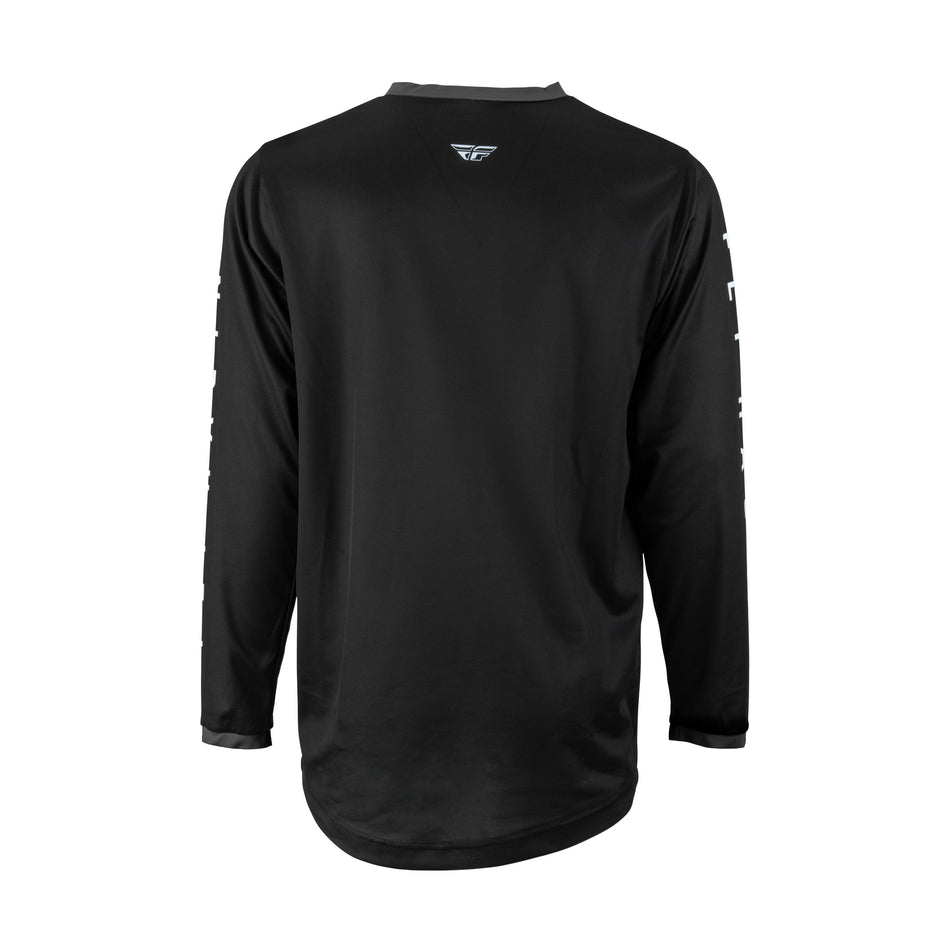 F-16 JERSEY BLACK/WHITE LG - 376-921L-1