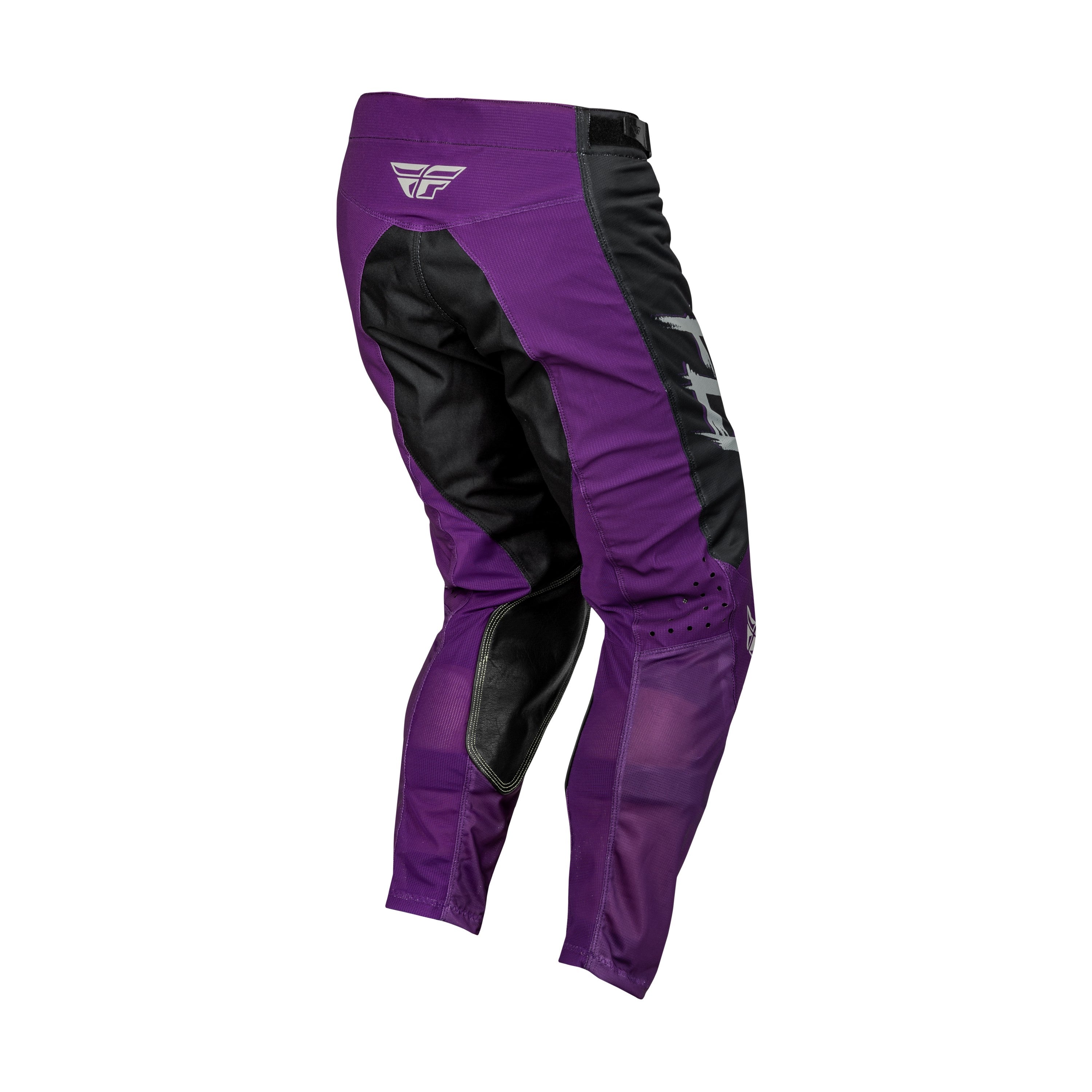 KINETIC MESH RAVE PANTS BLACK/PURPLE/SILVER SZ 36 - 377-32036-2
