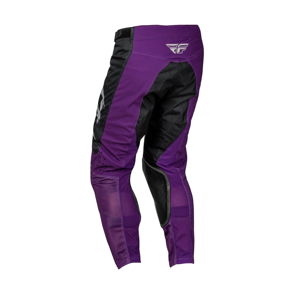 KINETIC MESH RAVE PANTS BLACK/PURPLE/SILVER SZ 38 - 377-32038-1