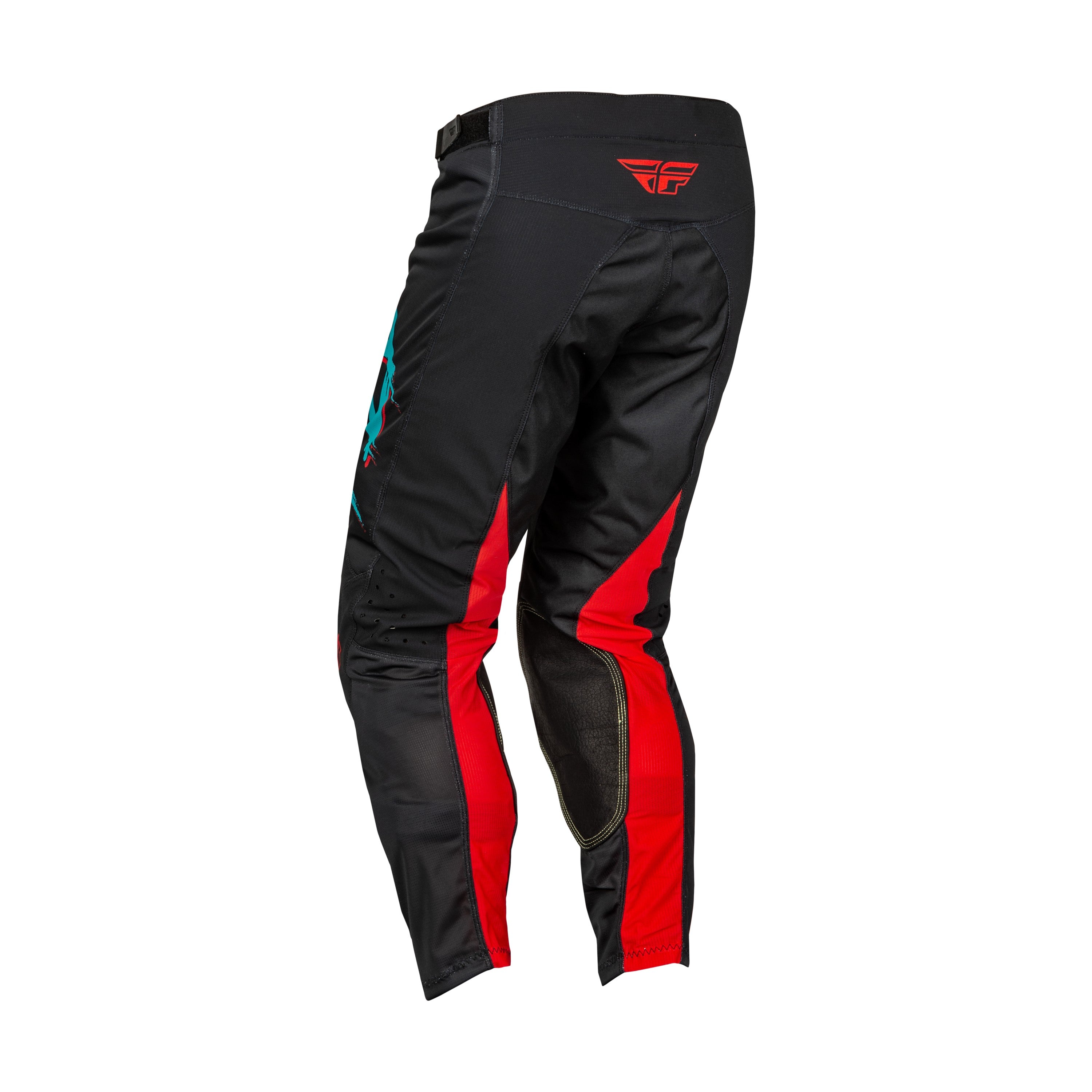 KINETIC MESH RAVE PANTS RED/BLACK/MINT SZ 28 - 377-32228-1