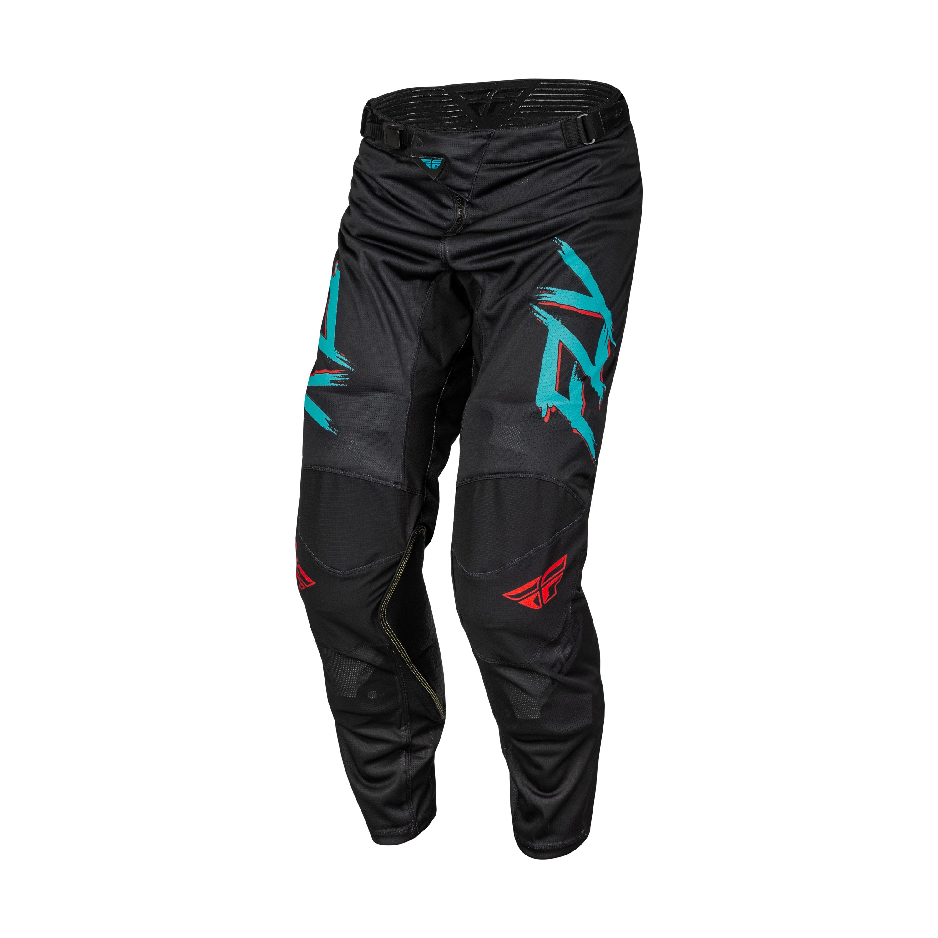 KINETIC MESH RAVE PANTS RED/BLACK/MINT SZ 28 - 377-32228-3