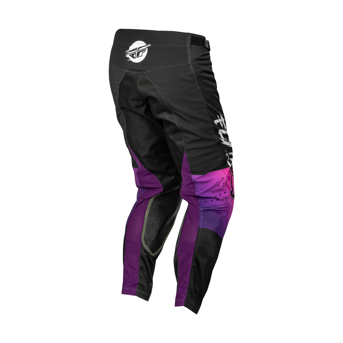 YOUTH KINETIC MESH KHAOS PANTS BLACK/PURPLE/PINK SZ 26 - 377-34026-2