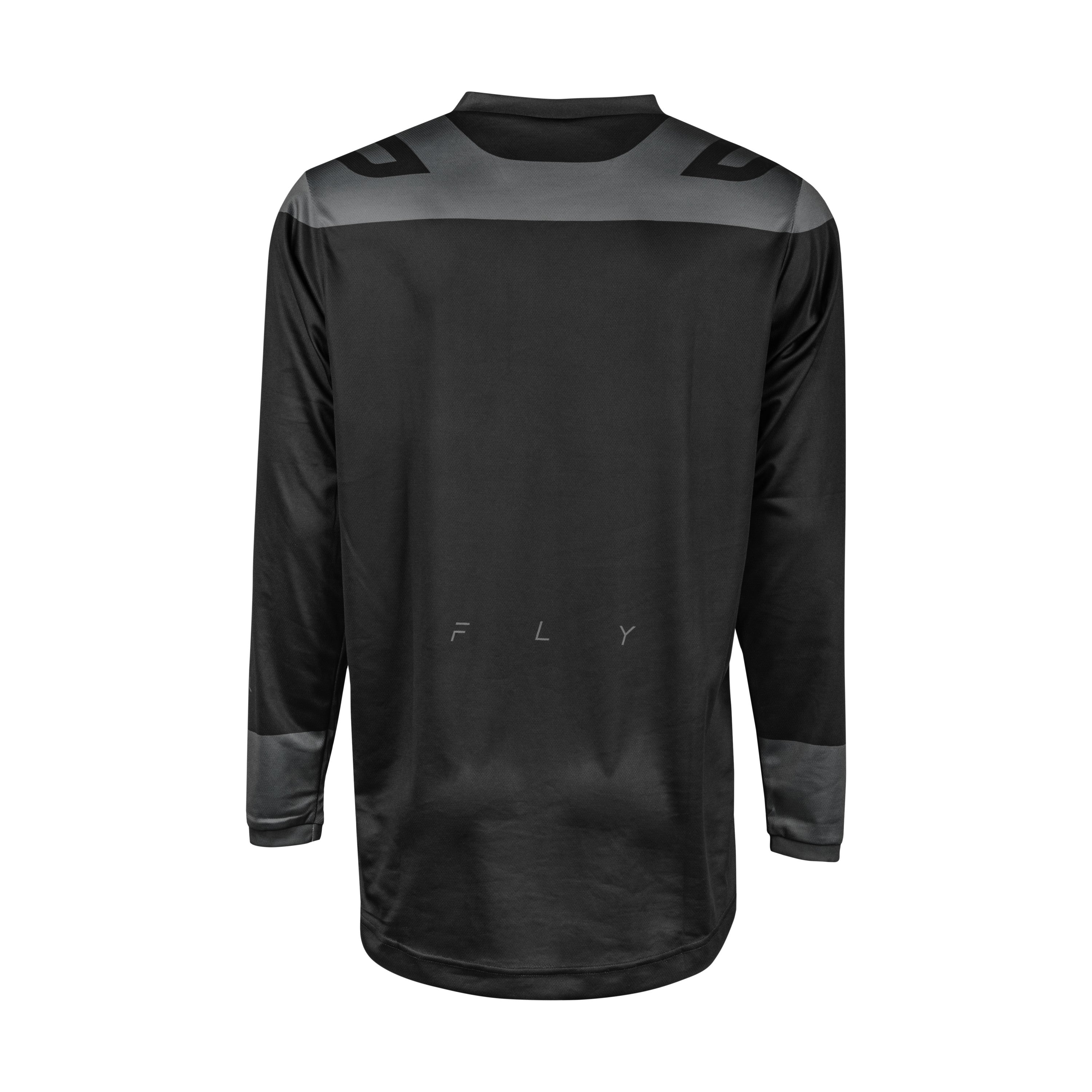 F-16 JERSEY BLACK/CHARCOAL LG - 377-921L-1