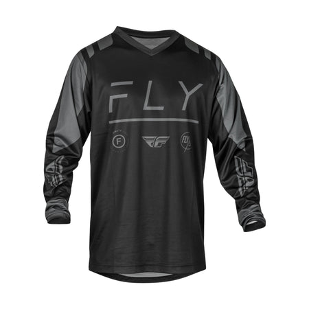 F-16 JERSEY BLACK/CHARCOAL LG - 377-921L