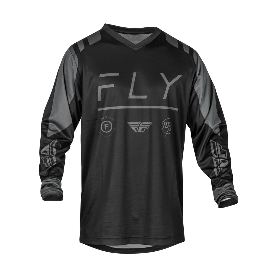 F-16 JERSEY BLACK/CHARCOAL LG - 377-921L