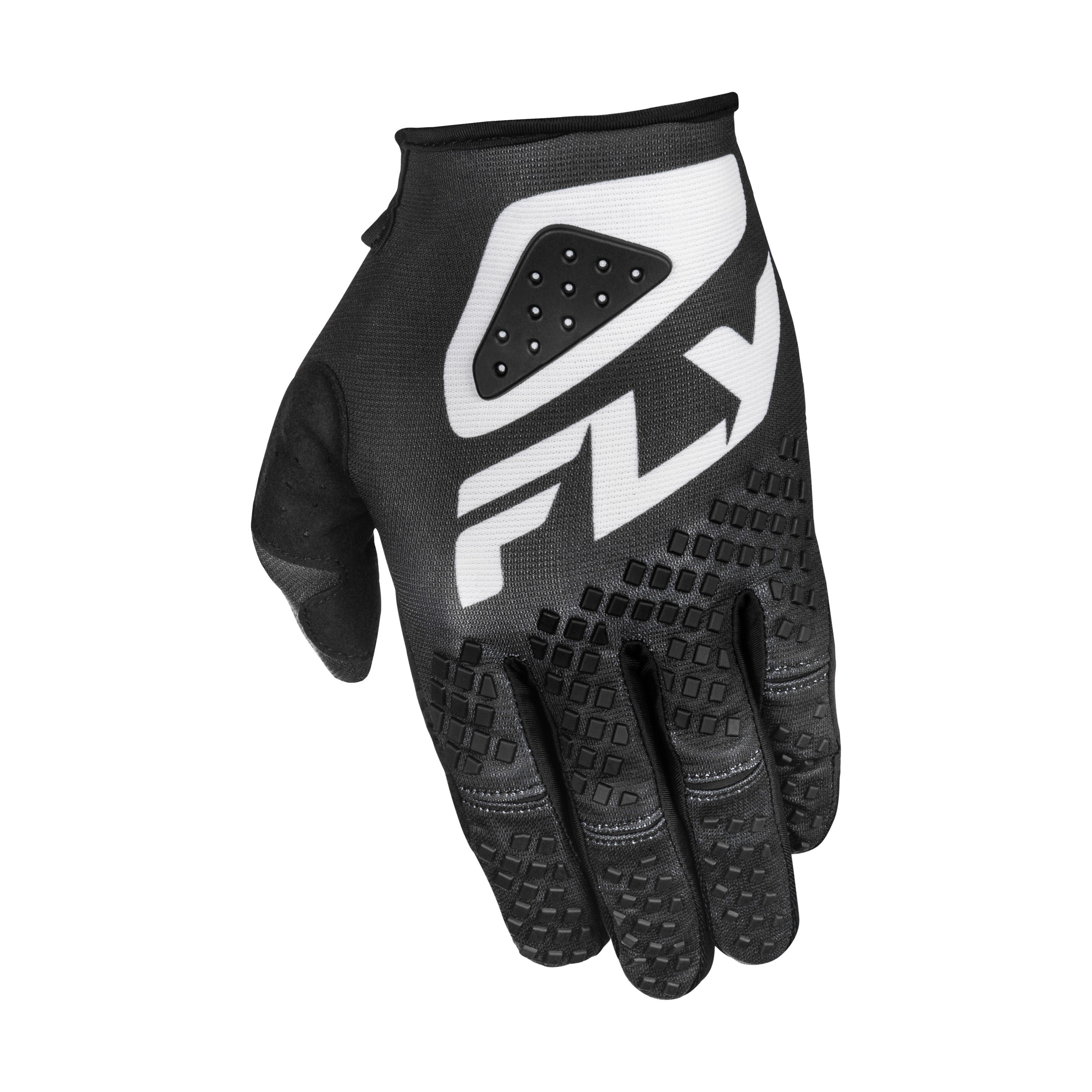 KINETIC SYM GLOVES BLACK/WHITE XL - 378-411X-2