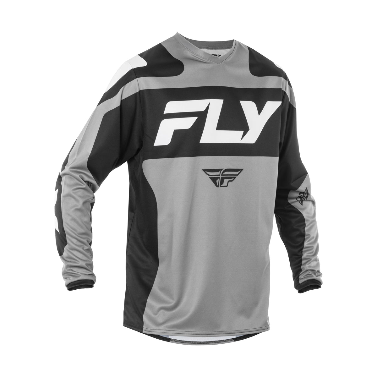 F-16 JERSEY GREY/BLACK/WHITE 2X - 378-9222X