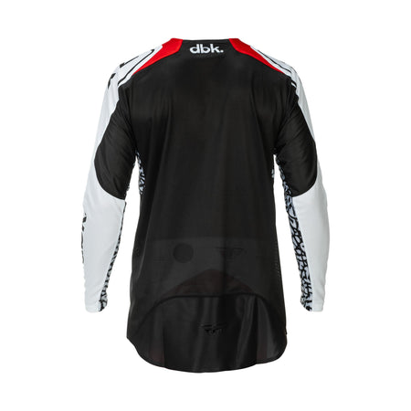 EVOLUTION  DST DBK JERSEY BLACK/WHITE/RED SM - 379-123S-1