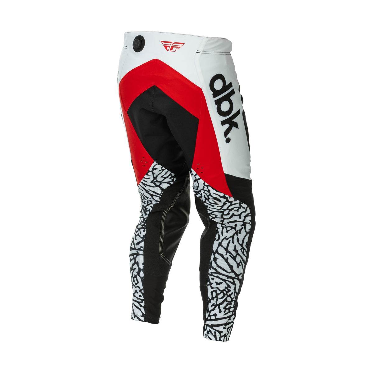 EVOLUTION  DST  DBK PANTS BLACK/WHITE/RED SZ 38 - 379-13338-1