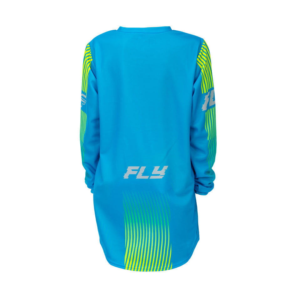 YOUTH F-16 JERSEY BLUE/HI-VIS YM - 379-223YM-1
