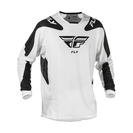 KINETIC MESH SYM JERSEY WHITE/BLACK LG - 379-310L