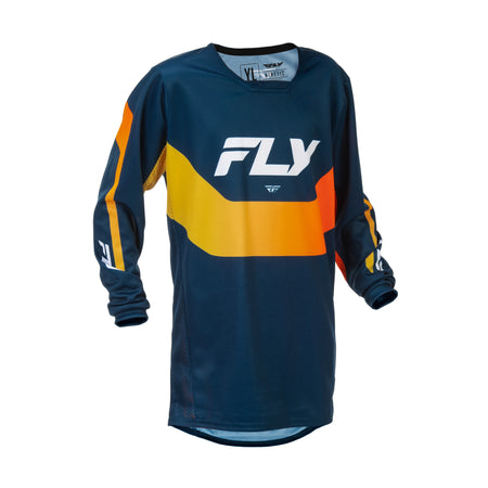 YOUTH KINETIC JERSEY NAVY/ORANGE YM - 379-424YM