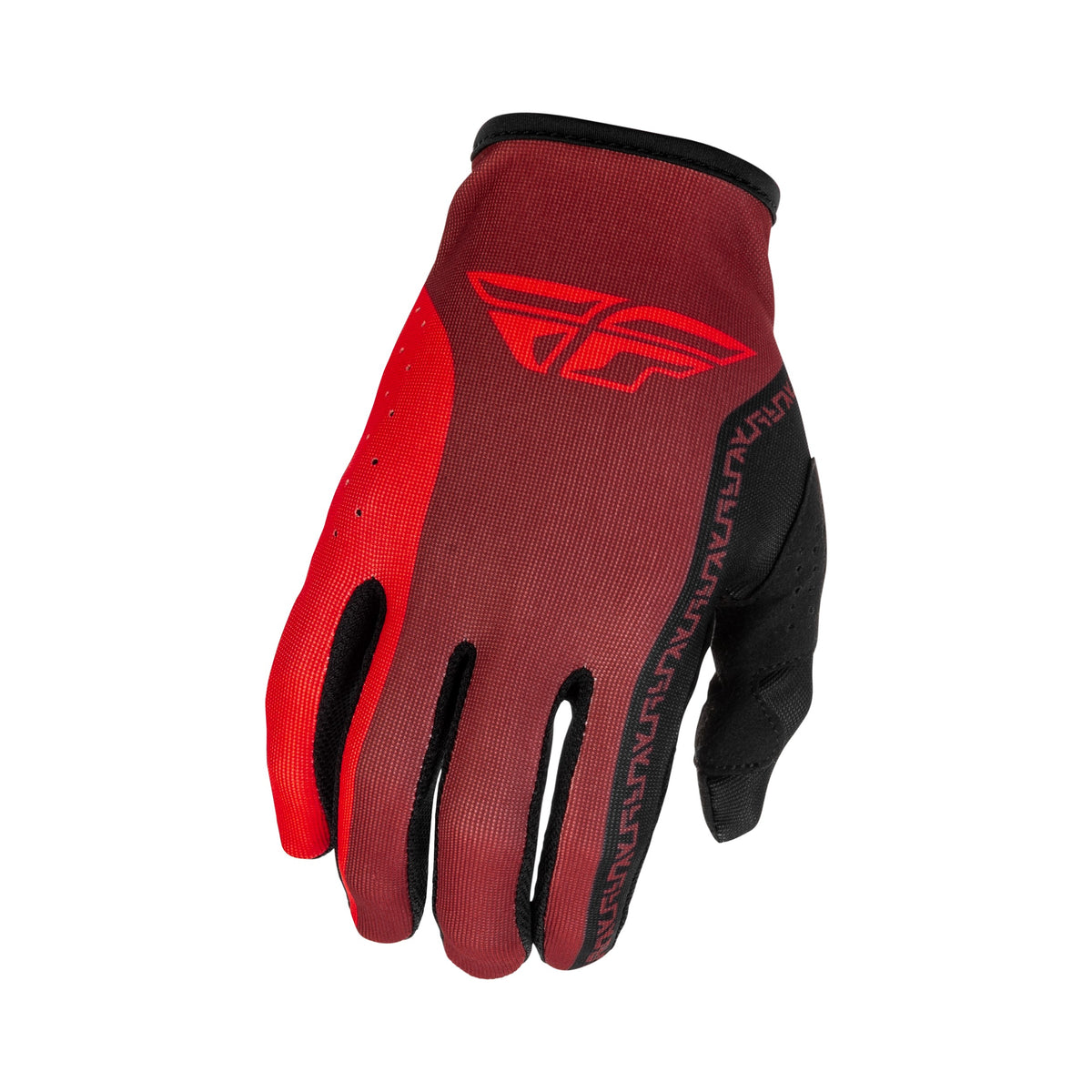 LITE GLOVES BLACK/RED XL - 379-711X