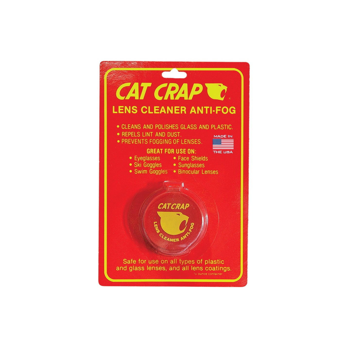 ANTI-FOG LENS CLEANER PASTE 0.5OZ - 38-1010