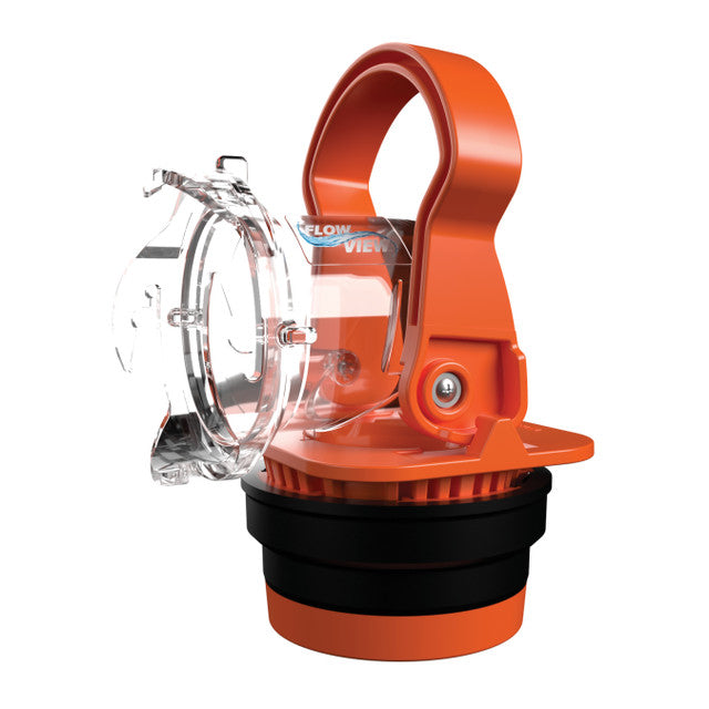 Rhino RV Sewer Adapter PRO Clear Sewer Hose Elbow with Drain Lock Adapter Includes Ergonomic Handle & Flexible Adapter - 39730