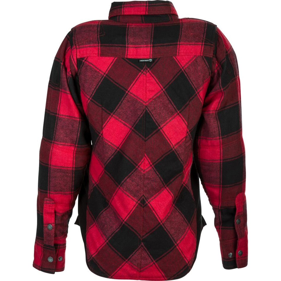 Highway 21 Women's Rogue Flannel Red/Black LG