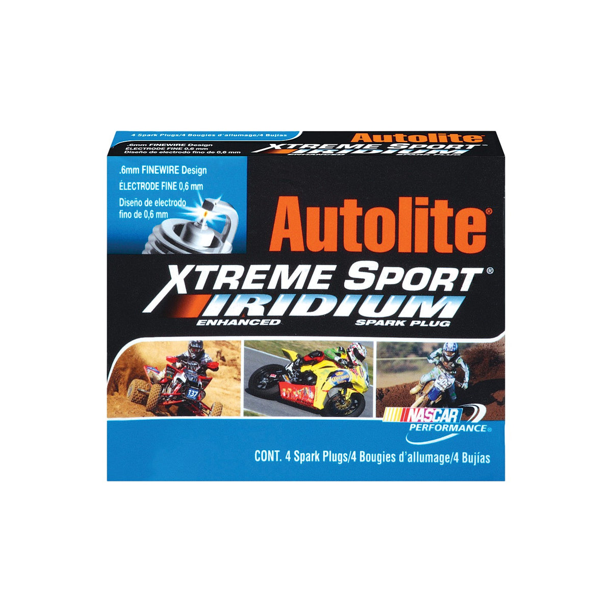 SPARK PLUG XS4164/4 IRIDIUM XTREME SPORT - 4-XS4164