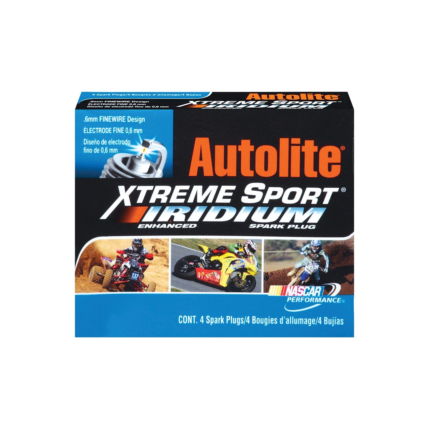 SPARK PLUG XS4303/4 IRIDIUM XTREME SPORT - 4-XS4303