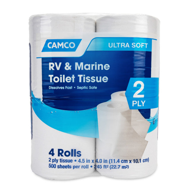 Camco Marine & RV Toilet Paper 4 Rolls - 40274