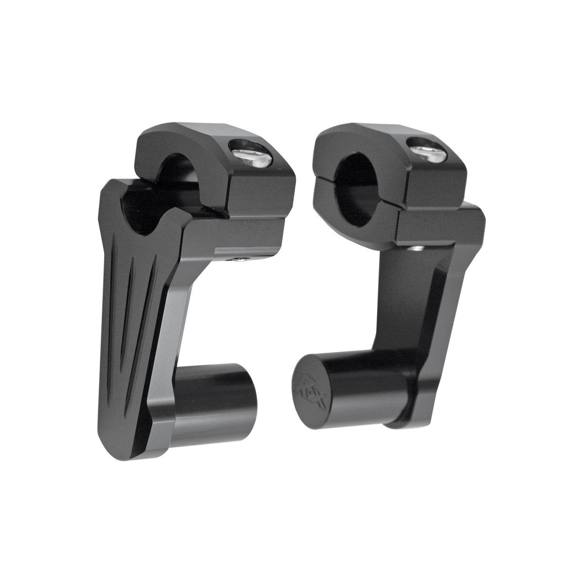 PIVOTING HANDLEBAR RISER BLACK 2" RISE - 44-8460BK